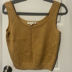 St.John Basics Gold Shimmer Tank Size P (Small)